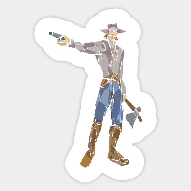 jonah hex Sticker by Newtegan